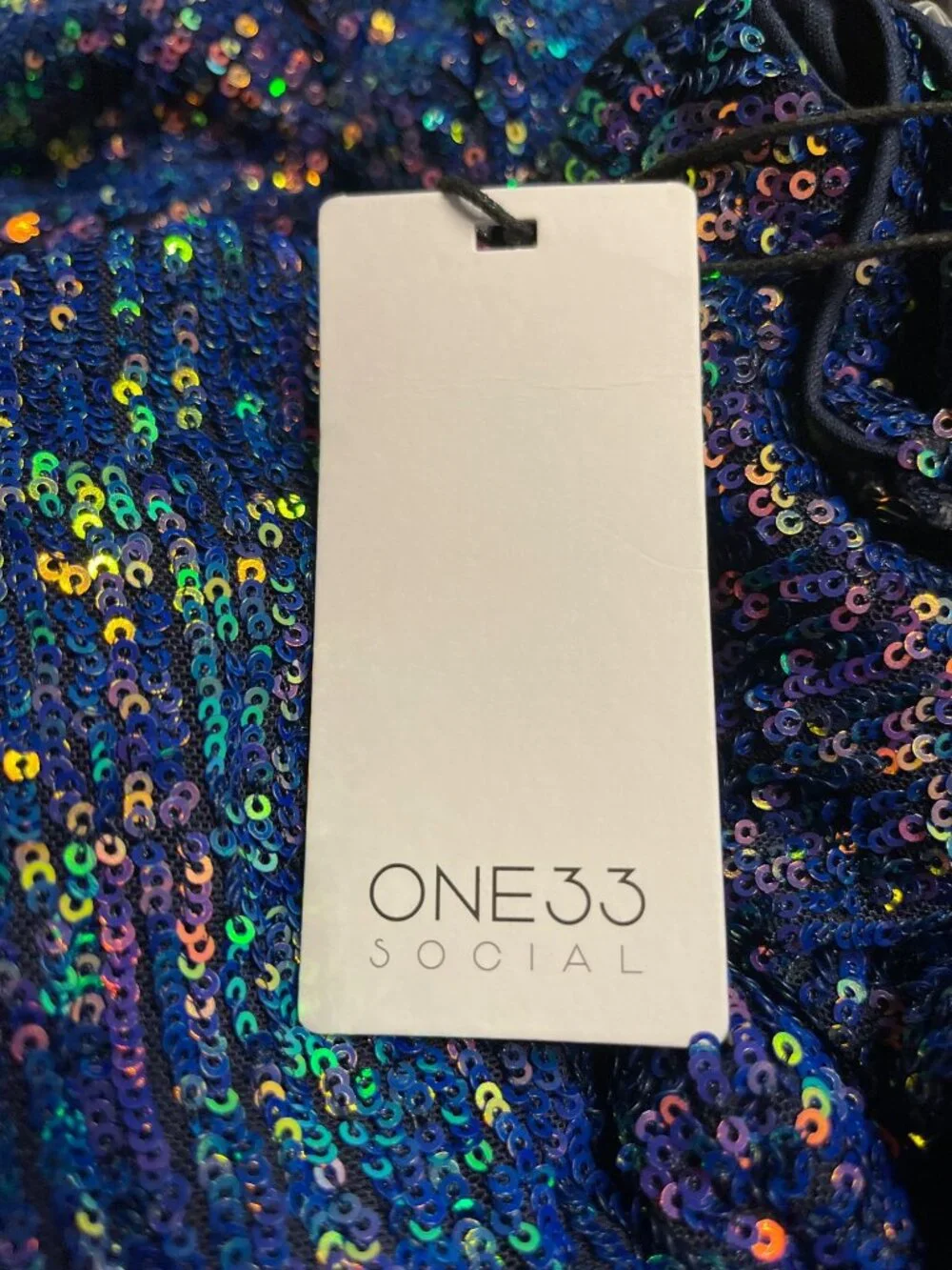 ONE 33 SOCIAL The Scarlett Sequin Cocktail Dress Size 0 XS - New with Tags - Picture 6 of 7